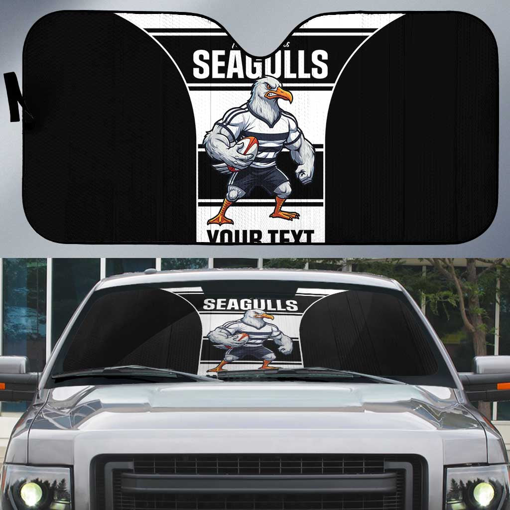 Tweed Heads Rugby Custom Auto Sun Shade Go Seagulls Mascot Sporty Style - Aussie Hoodie