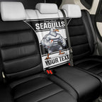Tweed Heads Rugby Custom Back Car Seat Cover Go Seagulls Mascot Sporty Style - Aussie Hoodie