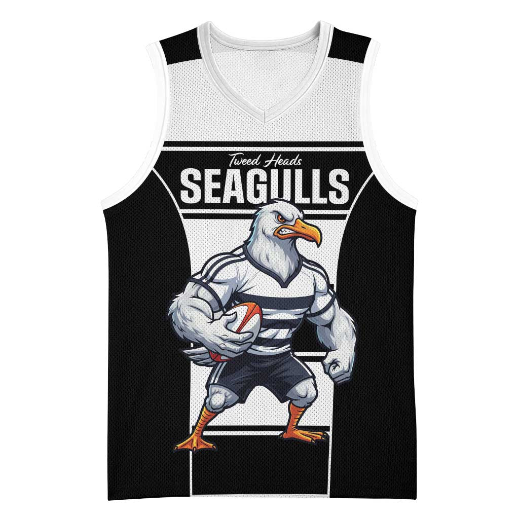 Tweed Heads Rugby Custom Basketball Jersey Go Seagulls Mascot Sporty Style - Aussie Hoodie