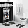 Tweed Heads Rugby Custom Bathroom Set Go Seagulls Mascot Sporty Style - Aussie Hoodie