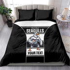 Tweed Heads Rugby Custom Bedding Set Go Seagulls Mascot Sporty Style - Aussie Hoodie