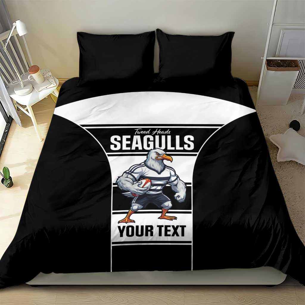 Tweed Heads Rugby Custom Bedding Set Go Seagulls Mascot Sporty Style - Aussie Hoodie