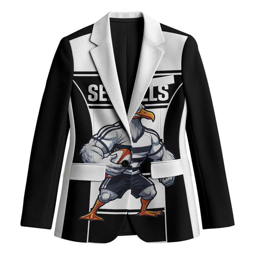 Tweed Heads Rugby Custom Blazer Go Seagulls Mascot Sporty Style - Aussie Hoodie