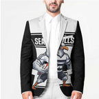 Tweed Heads Rugby Custom Blazer Go Seagulls Mascot Sporty Style - Aussie Hoodie