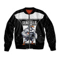 Tweed Heads Rugby Custom Bomber Jacket Go Seagulls Mascot Sporty Style - Aussie Hoodie