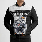 Tweed Heads Rugby Custom Bomber Puffer Jacket Go Seagulls Mascot Sporty Style - Aussie Hoodie