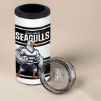 Tweed Heads Rugby Custom 4 in 1 Can Cooler Tumbler Go Seagulls Mascot Sporty Style - Aussie Hoodie