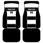 Tweed Heads Rugby Custom Car Mats Go Seagulls Mascot Sporty Style - Aussie Hoodie