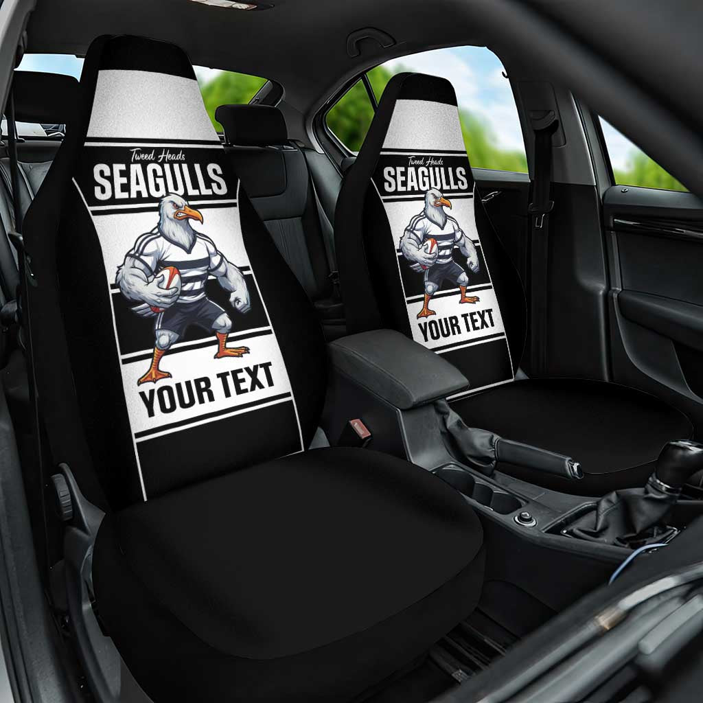 Tweed Heads Rugby Custom Car Seat Cover Go Seagulls Mascot Sporty Style - Aussie Hoodie