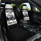 Tweed Heads Rugby Custom Car Seat Cover Go Seagulls Mascot Sporty Style - Aussie Hoodie