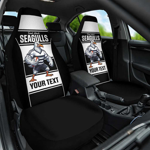 Tweed Heads Rugby Custom Car Seat Cover Go Seagulls Mascot Sporty Style - Aussie Hoodie