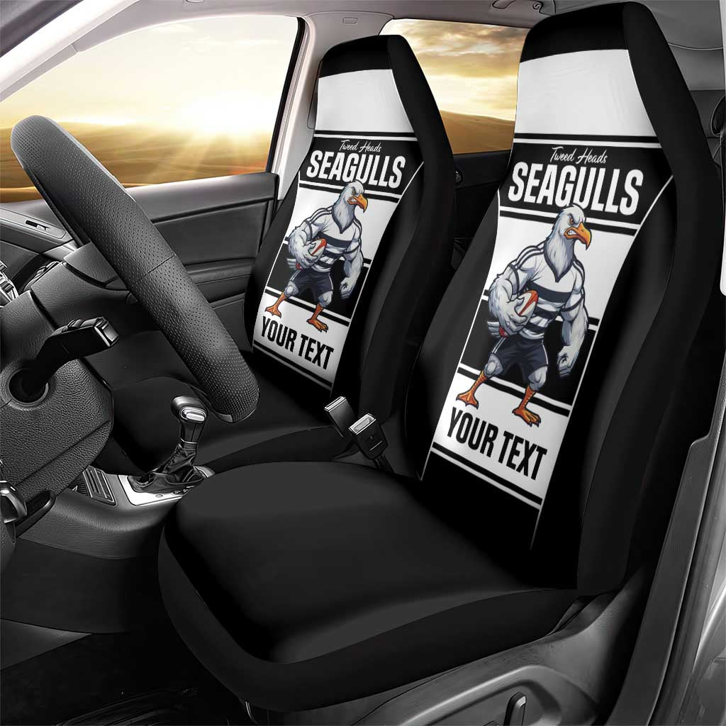 Tweed Heads Rugby Custom Car Seat Cover Go Seagulls Mascot Sporty Style - Aussie Hoodie