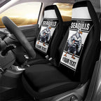 Tweed Heads Rugby Custom Car Seat Cover Go Seagulls Mascot Sporty Style - Aussie Hoodie