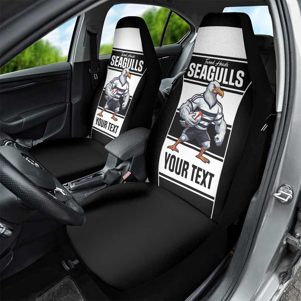 Tweed Heads Rugby Custom Car Seat Cover Go Seagulls Mascot Sporty Style - Aussie Hoodie