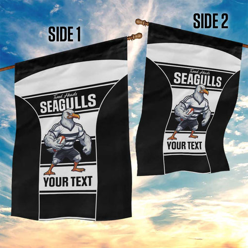Tweed Heads Rugby Custom Garden Flag Go Seagulls Mascot Sporty Style - Aussie Hoodie