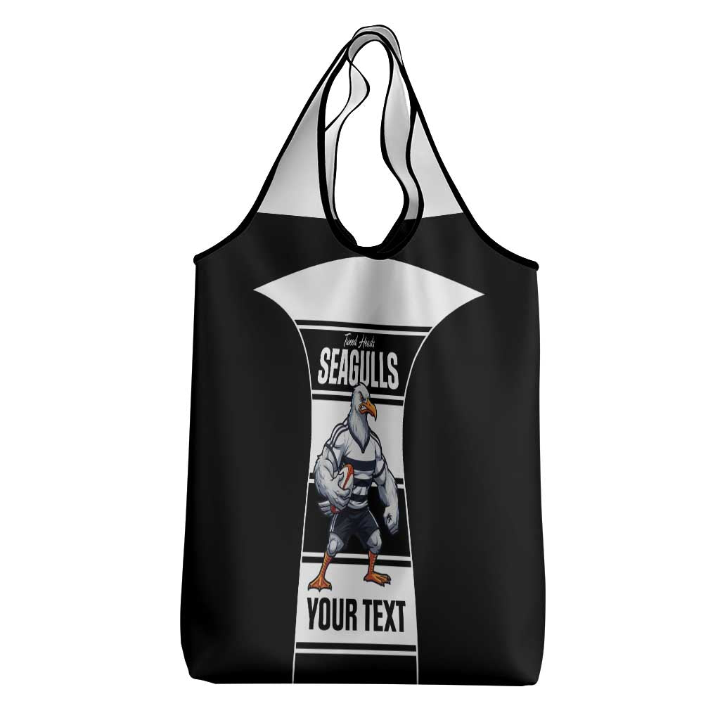 Tweed Heads Rugby Custom Grocery Bag Go Seagulls Mascot Sporty Style - Aussie Hoodie