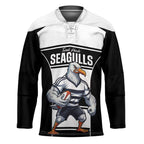 Tweed Heads Rugby Custom Hockey Jersey Go Seagulls Mascot Sporty Style - Aussie Hoodie