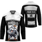 Tweed Heads Rugby Custom Hockey Jersey Go Seagulls Mascot Sporty Style - Aussie Hoodie