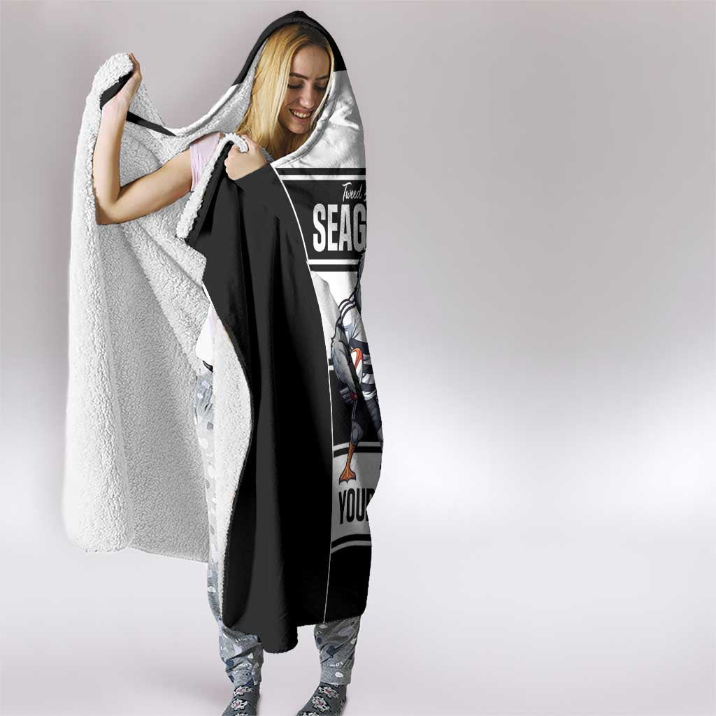 Tweed Heads Rugby Custom Hooded Blanket Go Seagulls Mascot Sporty Style - Aussie Hoodie