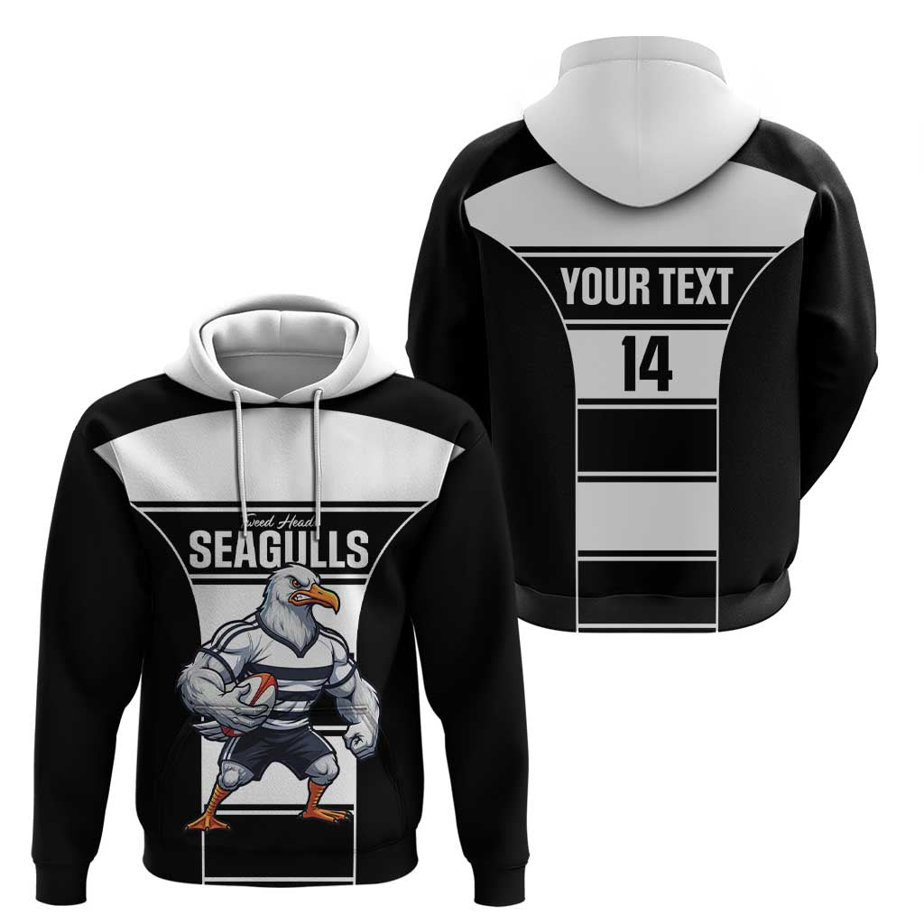 Tweed Heads Rugby Custom Hoodie Go Seagulls Mascot Sporty Style - Aussie Hoodie