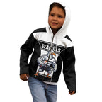 Tweed Heads Rugby Custom Kid Hoodie Go Seagulls Mascot Sporty Style - Aussie Hoodie