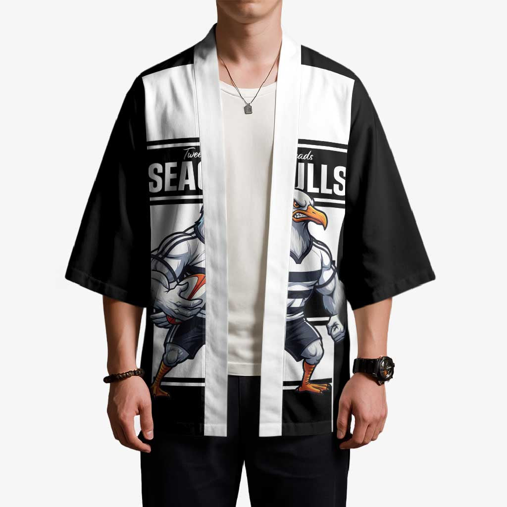 Tweed Heads Rugby Custom Kimono Go Seagulls Mascot Sporty Style - Aussie Hoodie