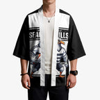 Tweed Heads Rugby Custom Kimono Go Seagulls Mascot Sporty Style - Aussie Hoodie