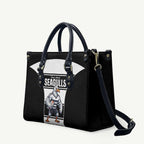 Tweed Heads Rugby Custom Leather Bag Go Seagulls Mascot Sporty Style - Aussie Hoodie