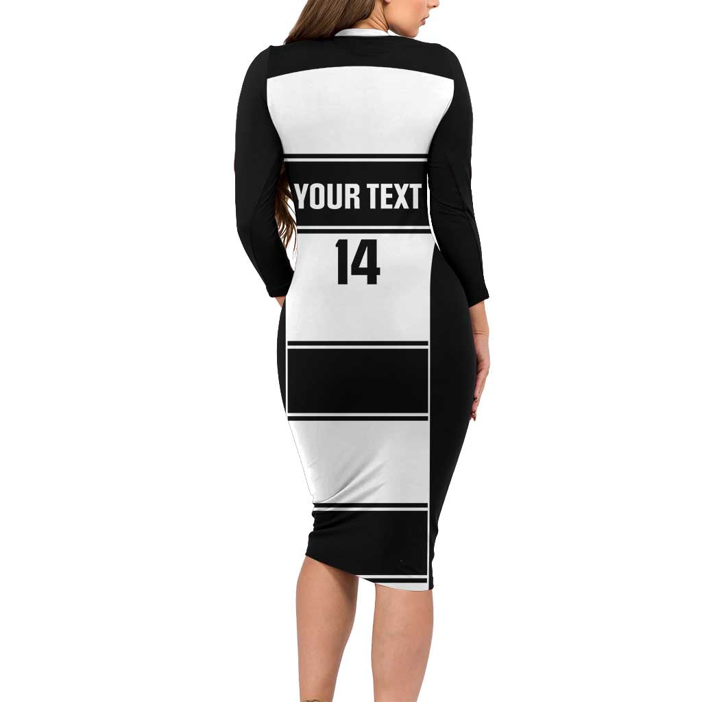 Tweed Heads Rugby Custom Long Sleeve Bodycon Dress Go Seagulls Mascot Sporty Style - Aussie Hoodie