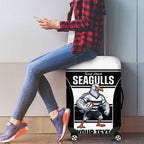 Tweed Heads Rugby Custom Luggage Cover Go Seagulls Mascot Sporty Style - Aussie Hoodie