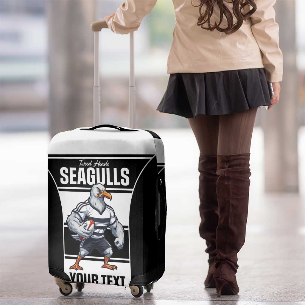 Tweed Heads Rugby Custom Luggage Cover Go Seagulls Mascot Sporty Style - Aussie Hoodie