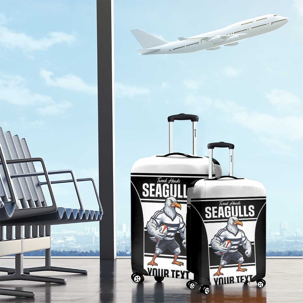 Tweed Heads Rugby Custom Luggage Cover Go Seagulls Mascot Sporty Style - Aussie Hoodie