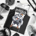 Tweed Heads Rugby Custom Men Tank Top Go Seagulls Mascot Sporty Style - Aussie Hoodie