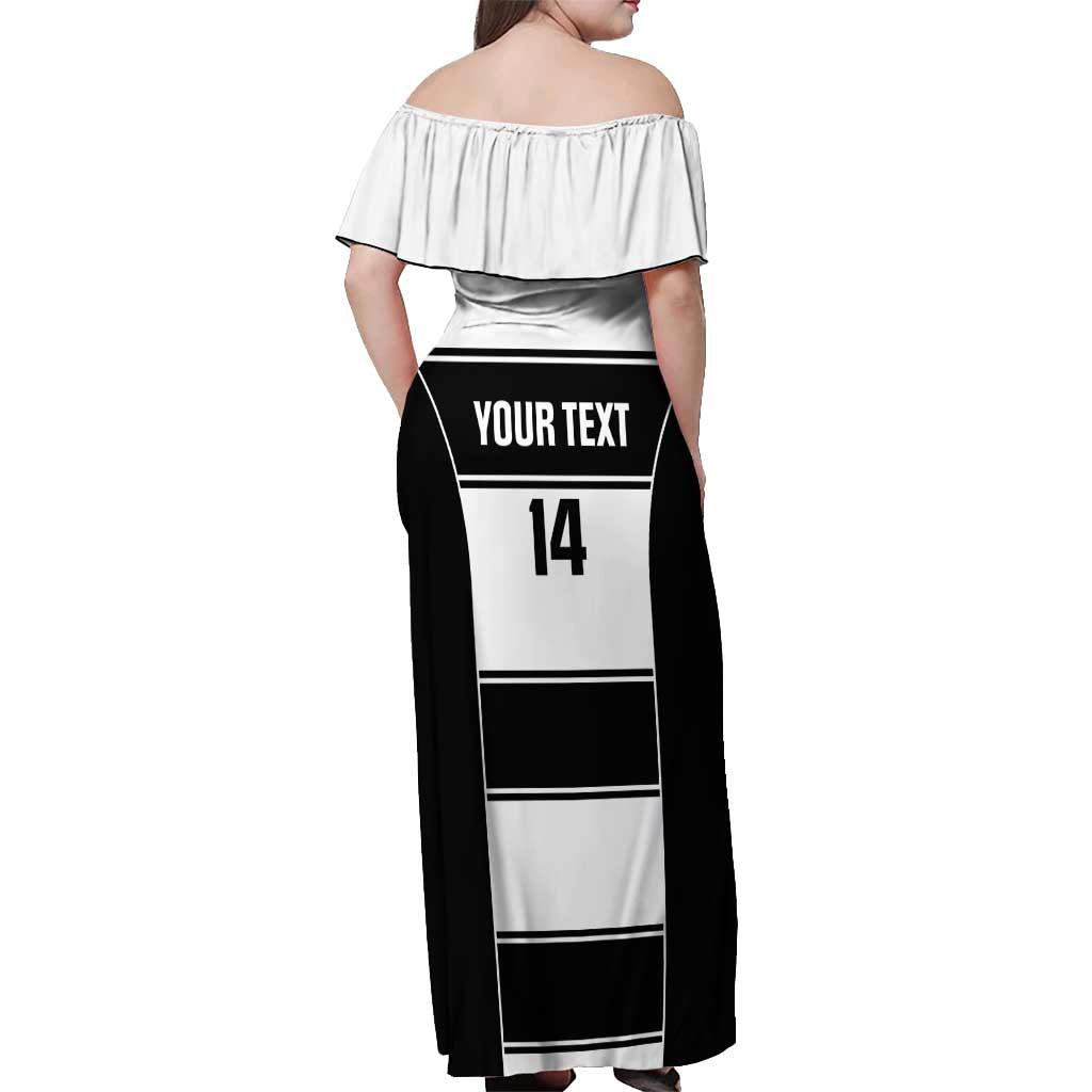 Tweed Heads Rugby Custom Off Shoulder Maxi Dress Go Seagulls Mascot Sporty Style - Aussie Hoodie