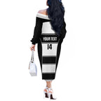Tweed Heads Rugby Custom Off The Shoulder Long Sleeve Dress Go Seagulls Mascot Sporty Style - Aussie Hoodie
