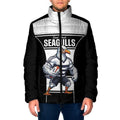 Tweed Heads Rugby Custom Padded Jacket Go Seagulls Mascot Sporty Style - Aussie Hoodie