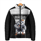 Tweed Heads Rugby Custom Padded Jacket Go Seagulls Mascot Sporty Style - Aussie Hoodie