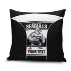 Tweed Heads Rugby Custom Pillow Cover Go Seagulls Mascot Sporty Style - Aussie Hoodie