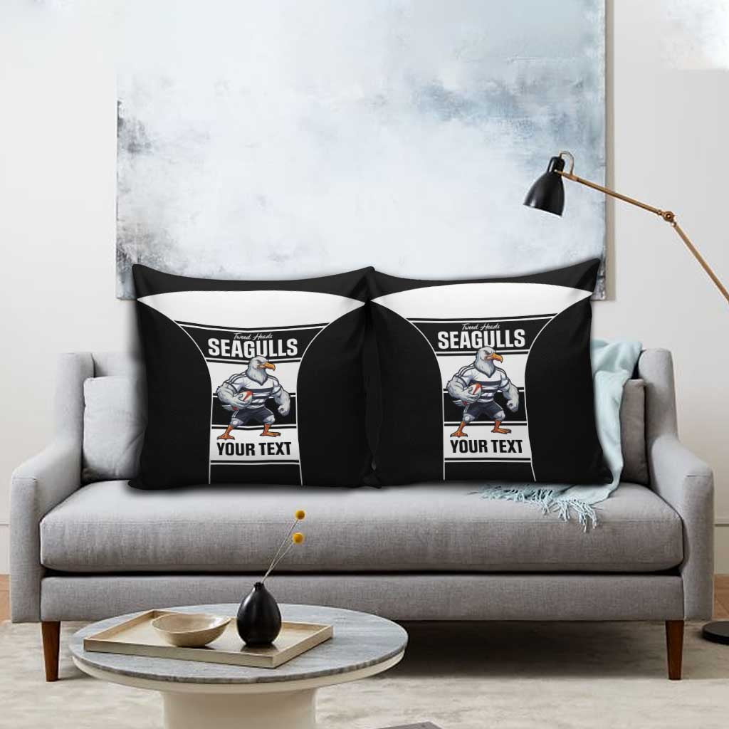 Tweed Heads Rugby Custom Pillow Cover Go Seagulls Mascot Sporty Style - Aussie Hoodie