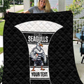 Tweed Heads Rugby Custom Quilt Go Seagulls Mascot Sporty Style - Aussie Hoodie