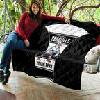 Tweed Heads Rugby Custom Quilt Go Seagulls Mascot Sporty Style - Aussie Hoodie