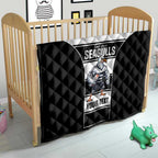 Tweed Heads Rugby Custom Quilt Go Seagulls Mascot Sporty Style - Aussie Hoodie