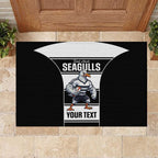 Tweed Heads Rugby Custom Rubber Doormat Go Seagulls Mascot Sporty Style - Aussie Hoodie