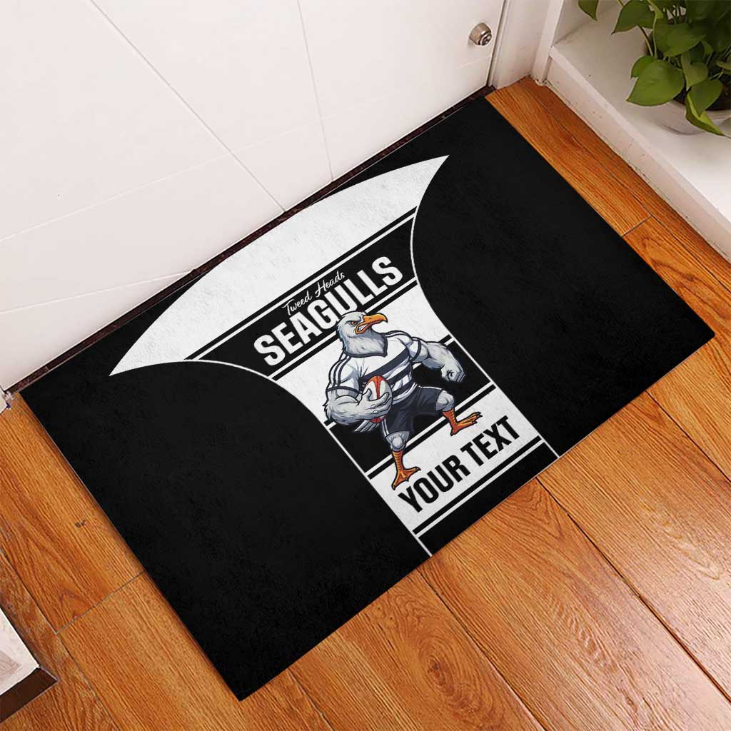 Tweed Heads Rugby Custom Rubber Doormat Go Seagulls Mascot Sporty Style - Aussie Hoodie