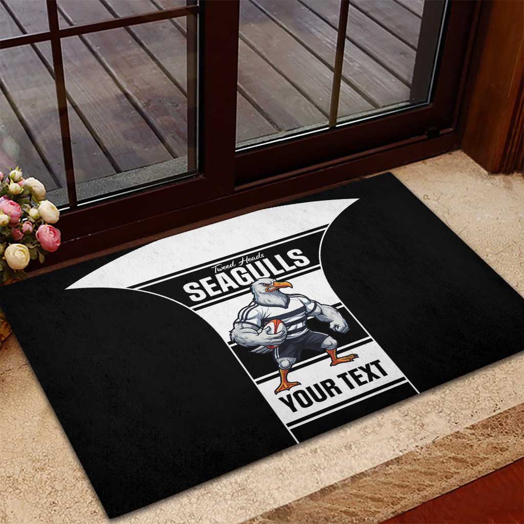 Tweed Heads Rugby Custom Rubber Doormat Go Seagulls Mascot Sporty Style - Aussie Hoodie
