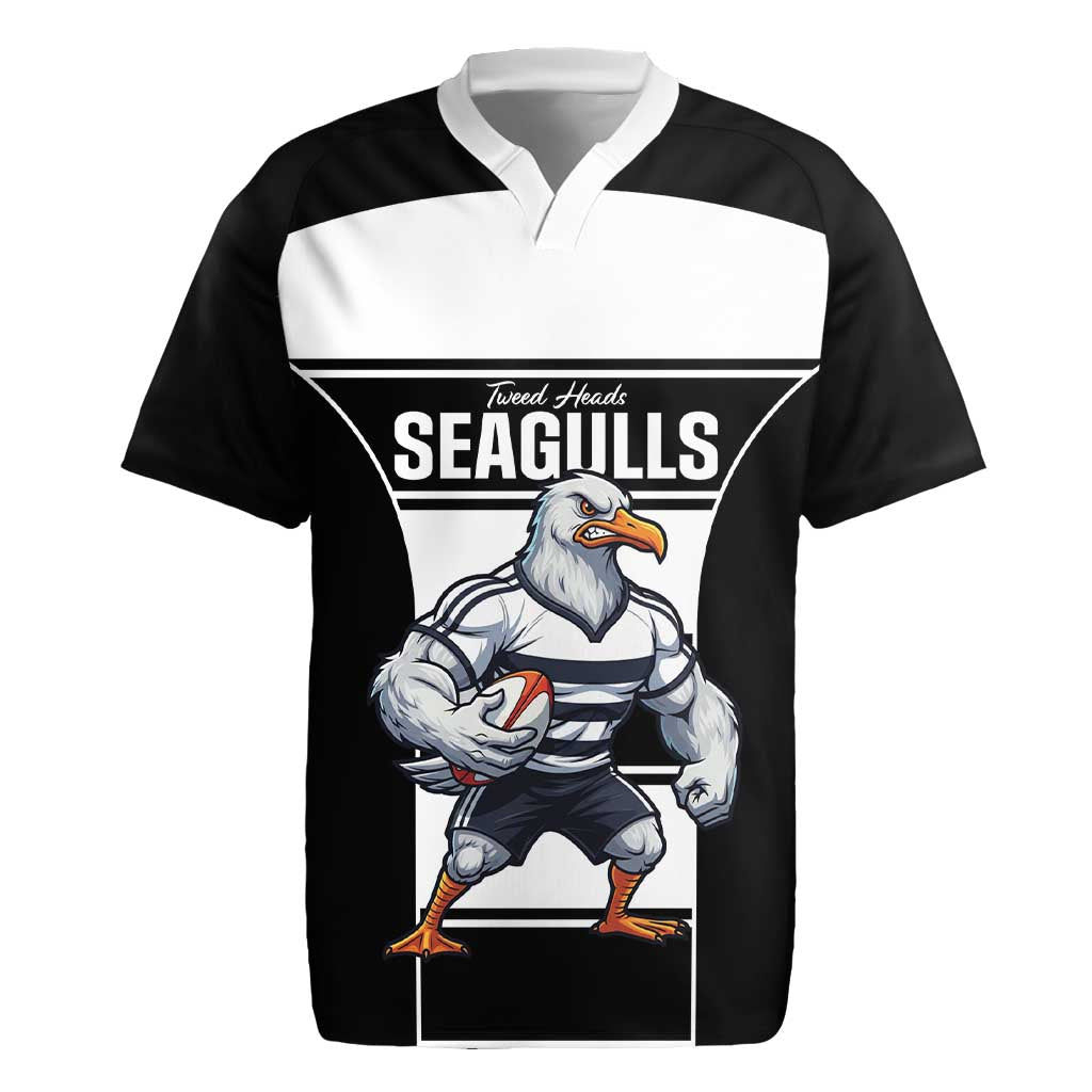 Tweed Heads Rugby Custom Rugby Jersey Go Seagulls Mascot Sporty Style - Aussie Hoodie