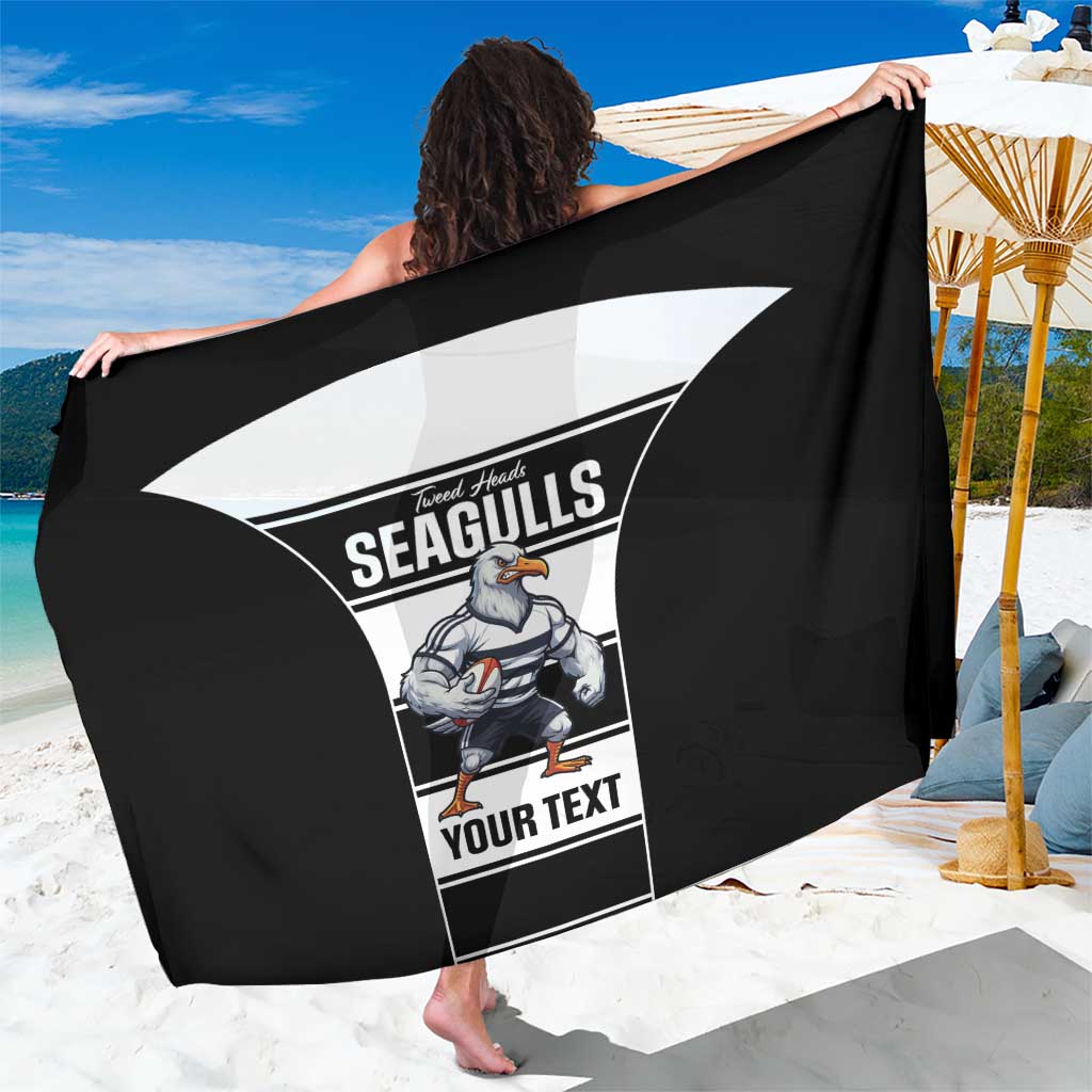 Tweed Heads Rugby Custom Sarong Go Seagulls Mascot Sporty Style - Aussie Hoodie