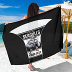 Tweed Heads Rugby Custom Sarong Go Seagulls Mascot Sporty Style - Aussie Hoodie