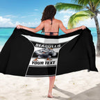 Tweed Heads Rugby Custom Sarong Go Seagulls Mascot Sporty Style - Aussie Hoodie