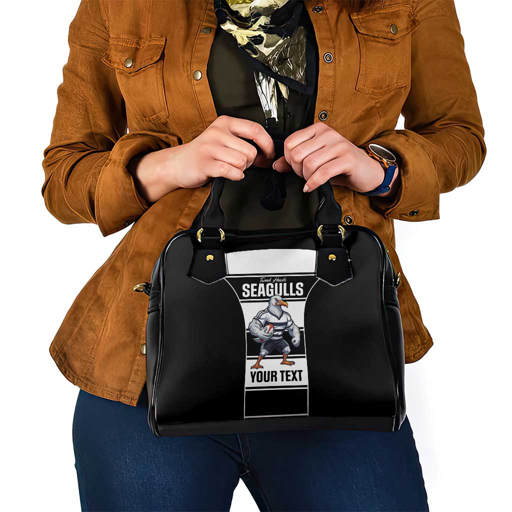 Tweed Heads Rugby Custom Shoulder Handbag Go Seagulls Mascot Sporty Style - Aussie Hoodie